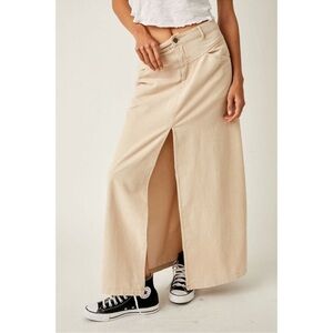 WE THE FREE COME AS YOU ARE CORDUROY MAXI SKIRT SIZE 2 MSRP $128.00 NWT